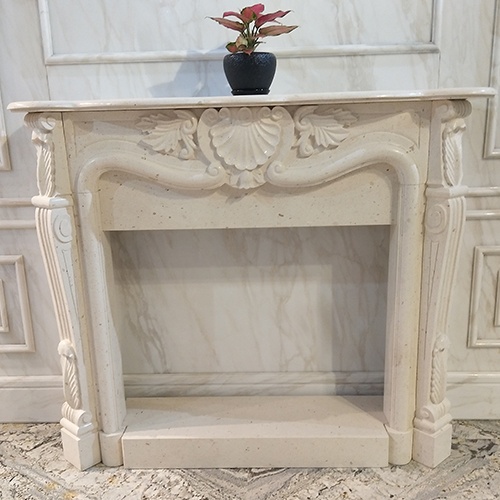 Marble furniture fireplace mantel