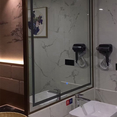 Bathroom LED Lighting Mirror with Aluminum Frame
