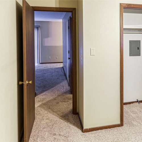 Apartment Bedroom Flush Wood Door