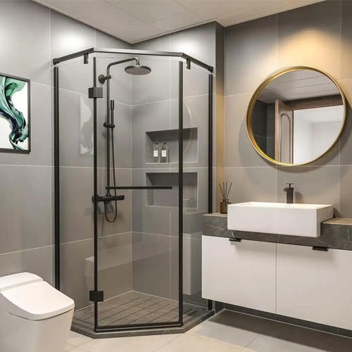 Architectural metal and glass for modern apartment complex and condominum