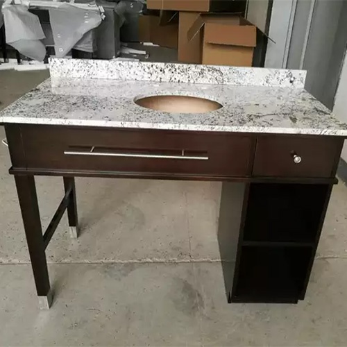 Bathroom Wood Vanity Base with Granite tops
