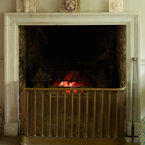 French and italian design marble chimneypiece
