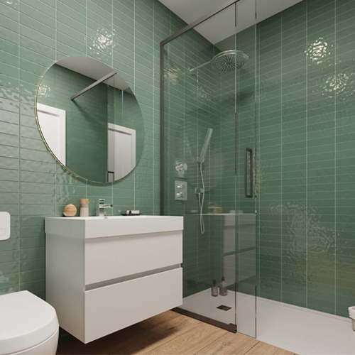 Glass and mirror manufacture for apartment complex