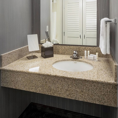Hotel Bathroom Granite Vanities