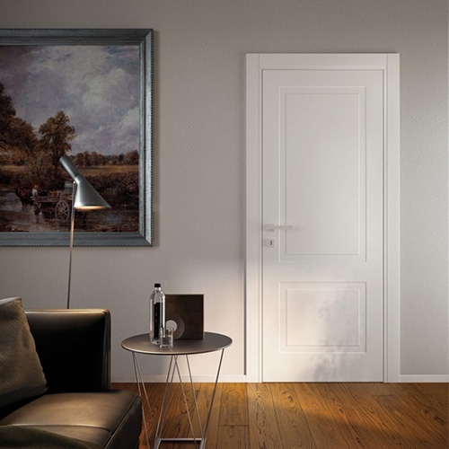 Italian Design Modern Interior Flush Wood Door