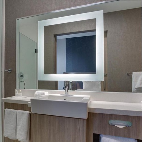 LED Lighted Mirror for Springhill Suites by Marriott