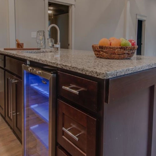 Luna Pearl granite countertops