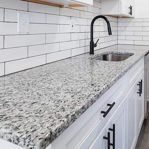 economic grey granite kitchen countertop
