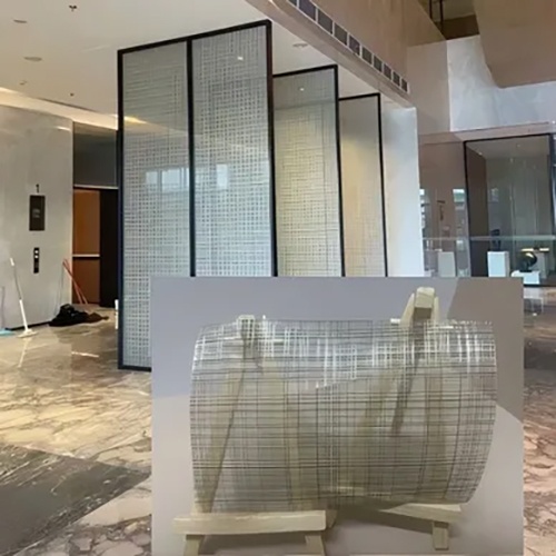 laminated glass fabric interlayer