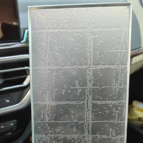 lastest design acid etched carving glass style G
