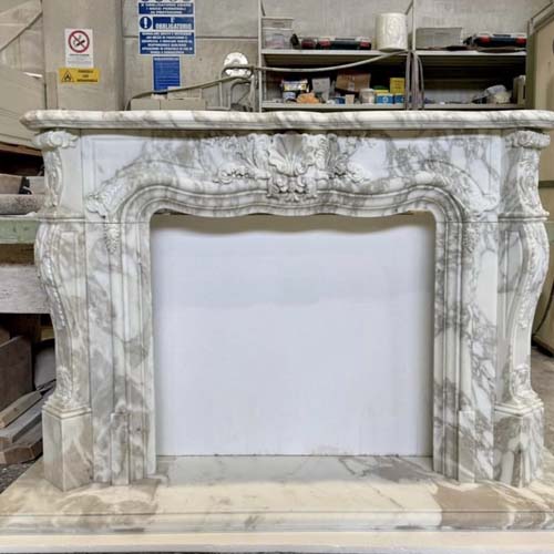 chimneypiece design with traditional craftmanship