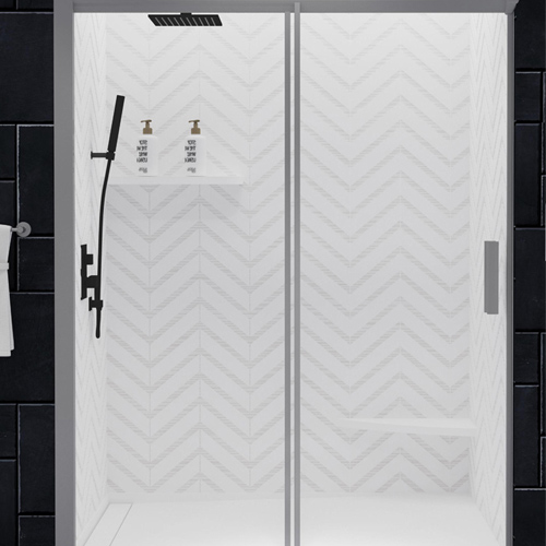 Cultured Marble Shower Wall Panels in Mexico