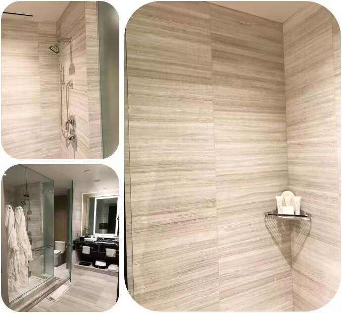 wooden grey marble bathroom products