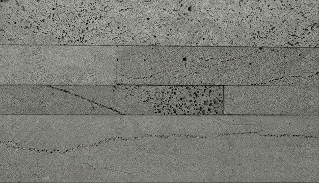 lava stone saw cut finish