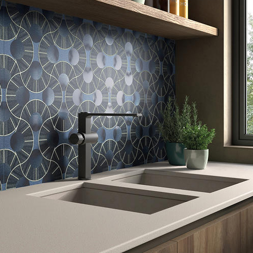 Daltile Simple Beige Quartz Kitchen Counter tops