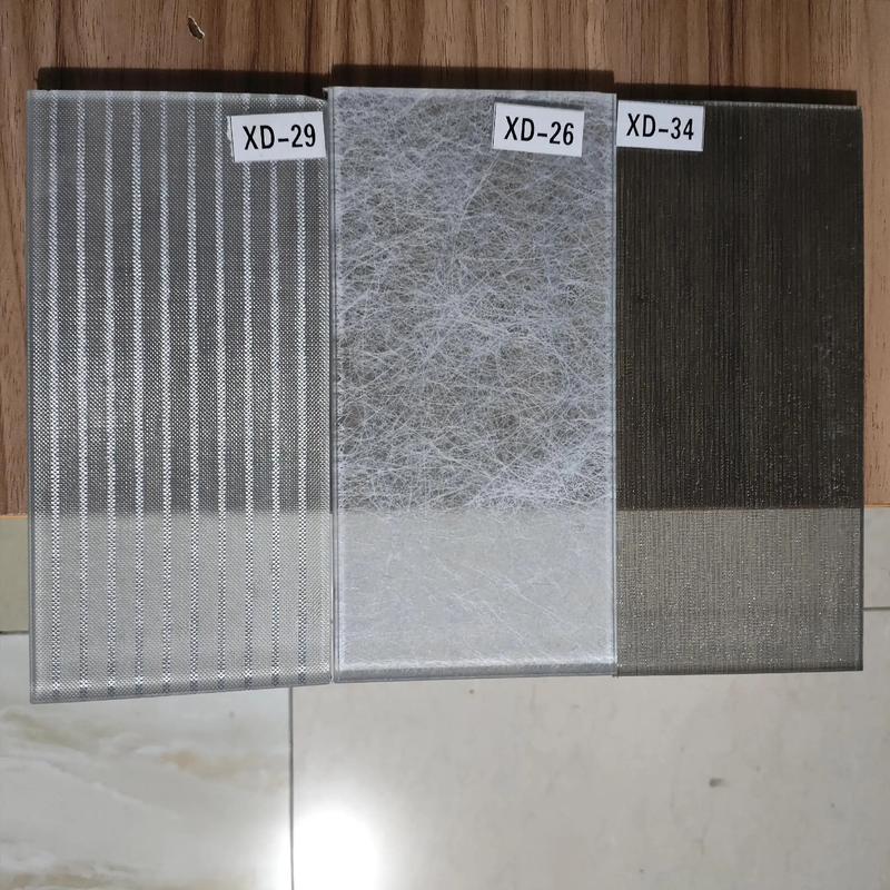 fabric laminated glass