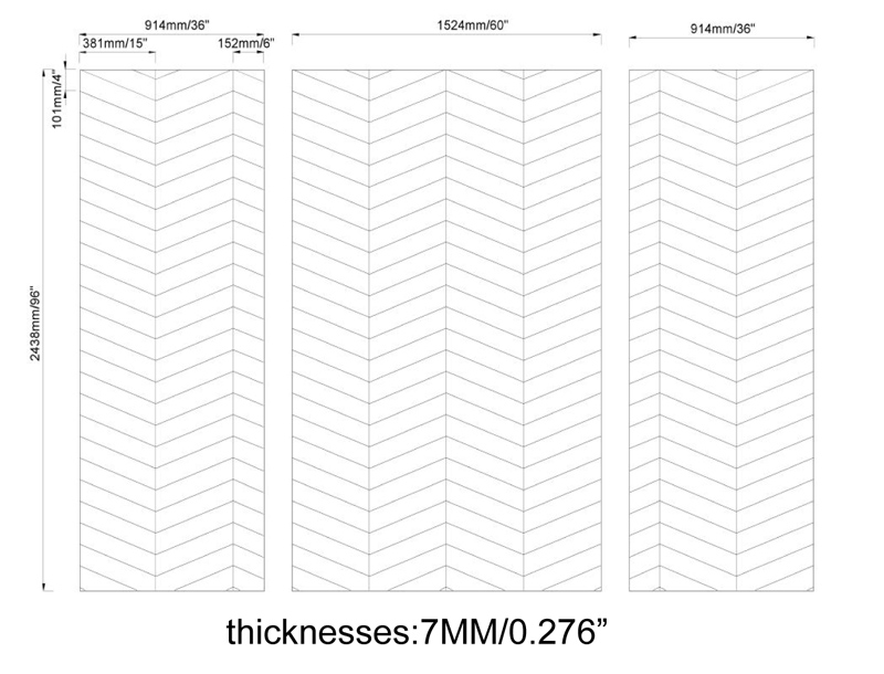 ALF07 Cultured Marble Shower Wall Panel Drawing