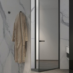 Bathroom Aluminum Casement Door