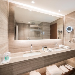 Bathroom Vanities by Marble Wooden Grey
