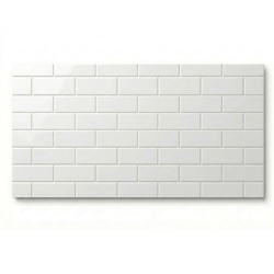 Brick 3 x 6 Cultured Marble Shower Panel