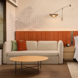 Custom commercial sofas for hotel projects