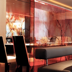 Digital print laminated glass for structural and decorative applications