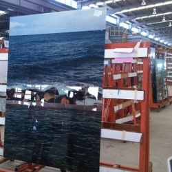 Export Digital Printed Glass Panel to Saudi Arabia