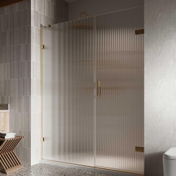 Frosted Fluted Tempered Glass Sheet