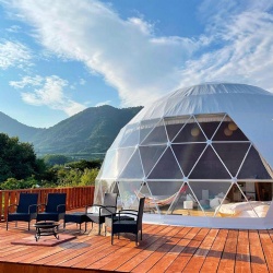 Geodesic Dome Tent Resort Architecture