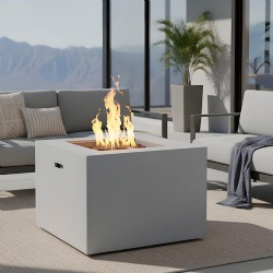 Glass fiber reinforced concrete GFRC fire pit