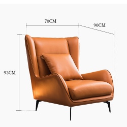 Guestroom Lounge Chair and Ottoman