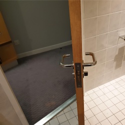 HPL Bathroom Swing Door with Mortise Lockset