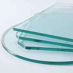 Heat strengthened safety building glass material