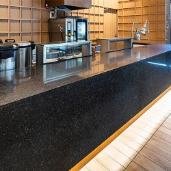Honed Finish Granite Countertops for Commercial Kitchens