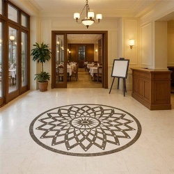 Hotel Lobby Marble Medallion