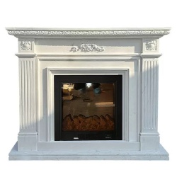 Liguria Marble Fireplace Mantel