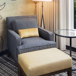Lounge Chair with Ottoman