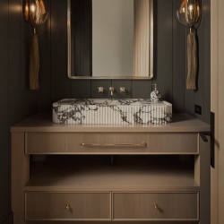 Luxury Hotel Bathroom Marble Basin