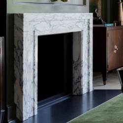 Manhattan Fireplace Surround Arabescato Corchia