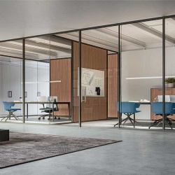 Modular Glass Partition Systems for Offices and Hospitality