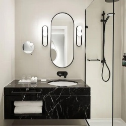 Nero Marquina Marble Bathroom Vanities