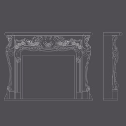 Palladia Fireplace Mantel Design