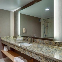 Prefabricated Granite Bath Vanities for Hotel and Motel