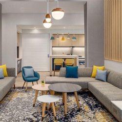 Softgood Seating for TownePlace Suites Lobby Renovation