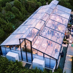 Transparent PVC Roof Marquee