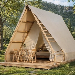 Triangle Glamping Lodge Tent