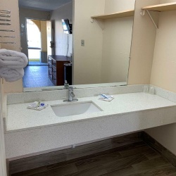 Wall Hung Bathroom Vanitytop Unit by Engineered Quartz Stone