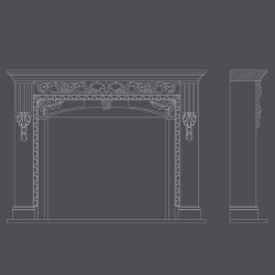 Whitehall Fireplace Mantel Design