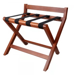 Wood Foldable Luggage Rack for Hotel Guestroom