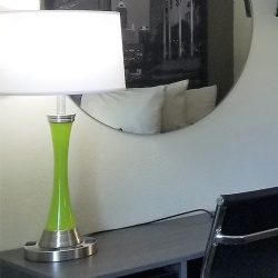 Writing Desk Lamp with Poly Body